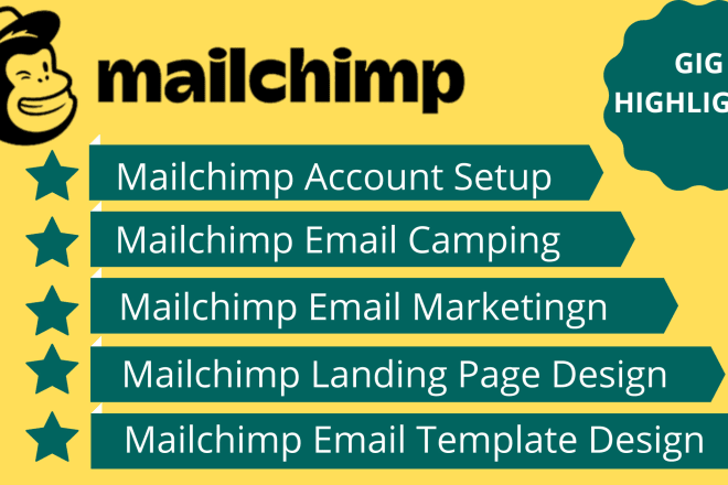 I will do awesome, responsive, creative, mailchimp email template