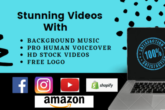 I will do best video creation for instagram,youtube and facebook ad