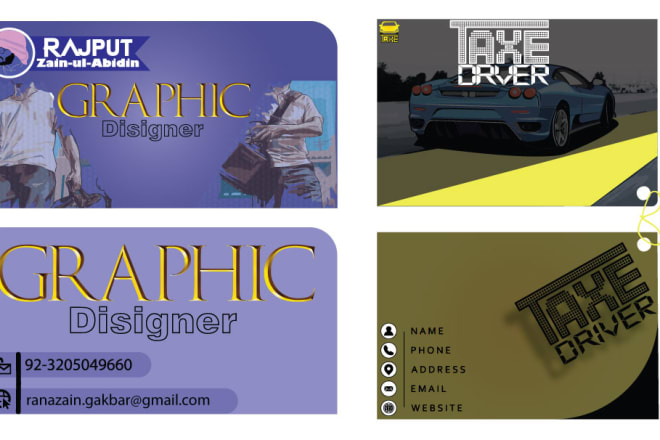 I will do business cards in any shapes