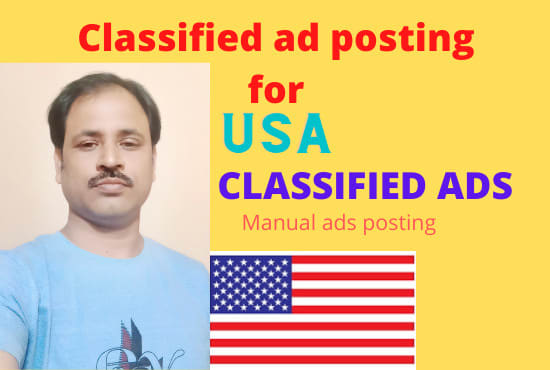 I will do classified ads posting any popular top marketplace in USA
