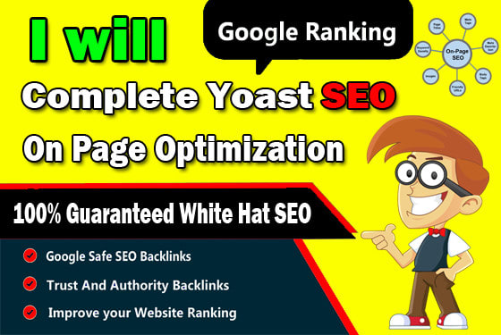 I will do complete yoast seo on page optimization