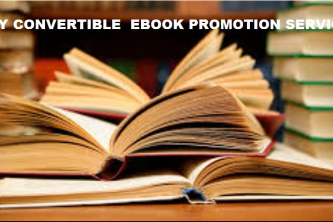 I will do converting ebook marketing, amazon, kindle book, christian ebook promotion