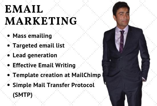 I will do email marketing through cost effective platforms