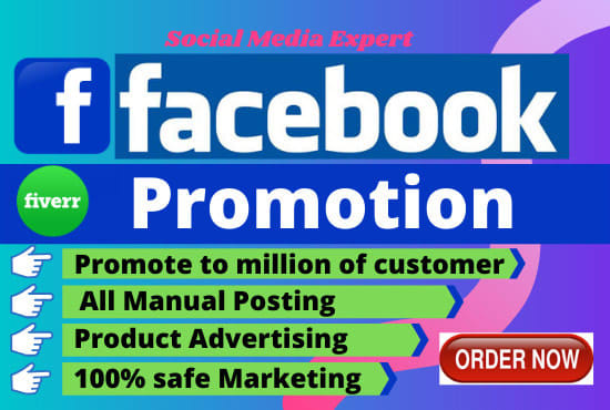 I will do facebook group post with viral promotion USA