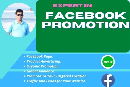 I will do facebook marketing promotion in the USA marketplace