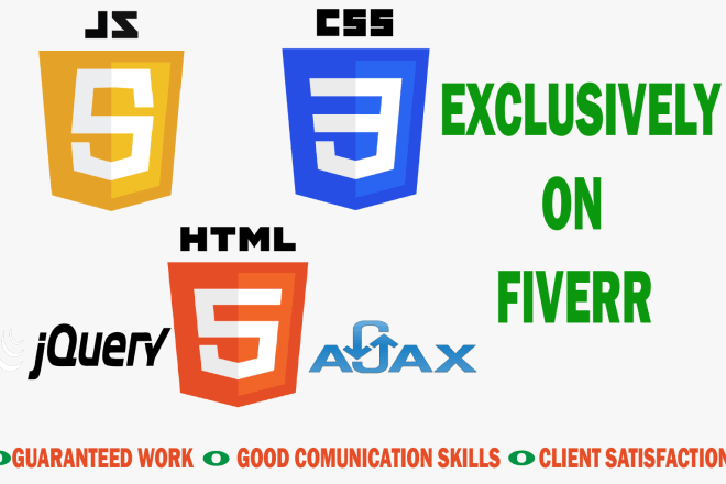 I will do javascript, html, css, ajax code and widgets for you