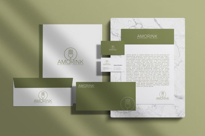 I will do logo with complete personal branding package or services for your business