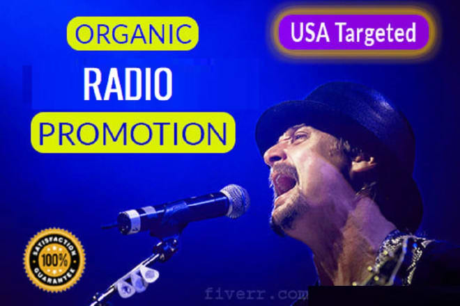 I will do massive radio promotion to real and active audience