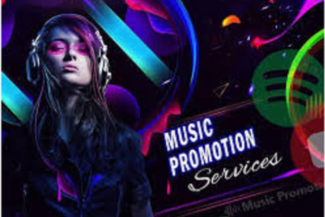 I will do organic spotify music promotion,podcast music promotion,soundcloud