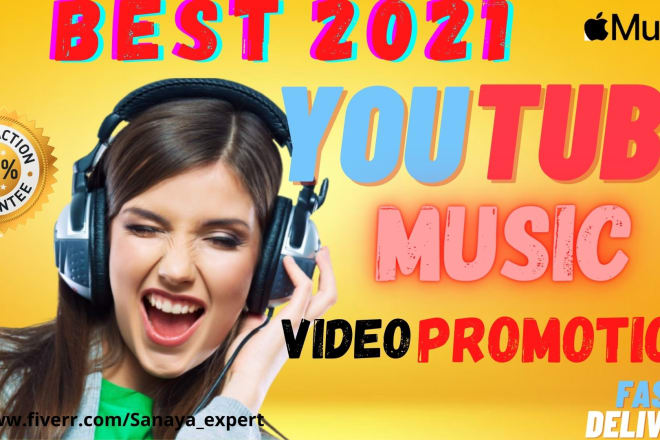 I will do organic youtube music video promotion and viral video marketing to gain views