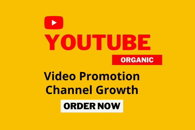 I will do organic youtube video promotion and marketing to get viral
