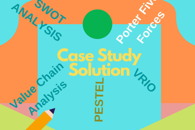I will do pestel, vrio, porter five forces, swot, value chain, and case study solution