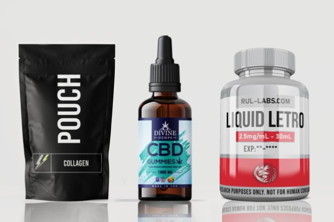 I will do product label design, pouch design, cbd label, and supplement label design