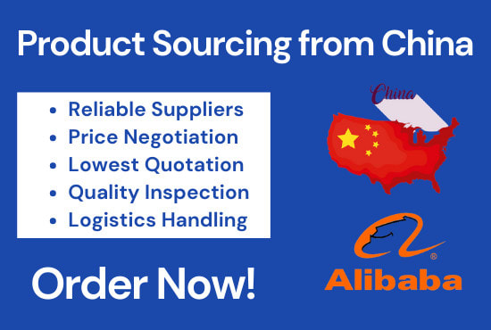 I will do product sourcing from china, sourcing agent from china