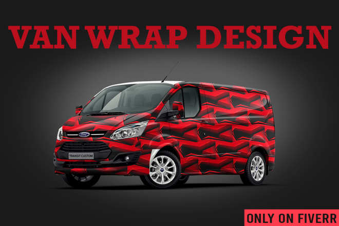 I will do professional car wrap, van wrap any vehicle wrap design