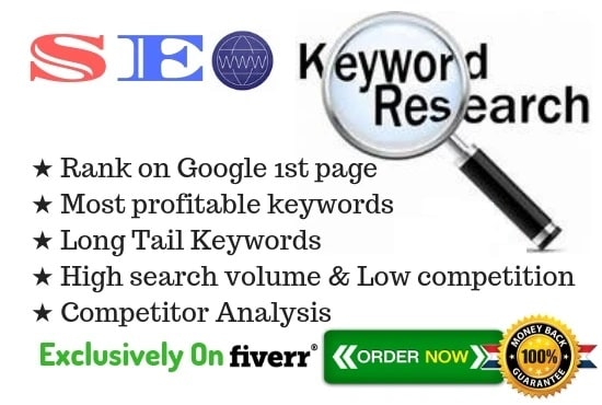 I will do professional keyword research to improve website ranking