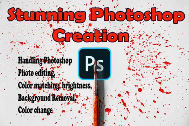 I will do stunning image editing with photoshop