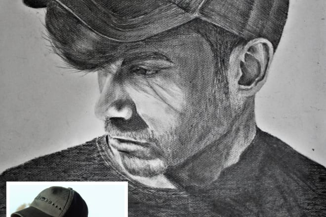 I will draw a photorealistic pencil sketch for you