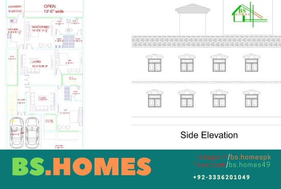I will draw house plans according to your requirement