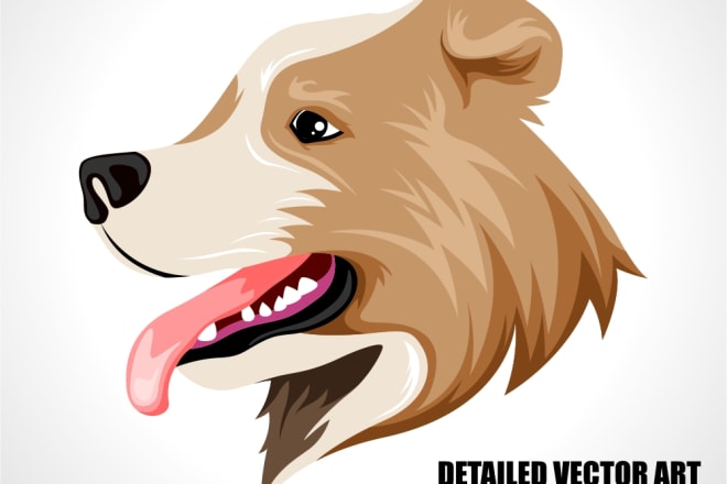 I will drawing a cartoon or vector from your dog,cat and other pet