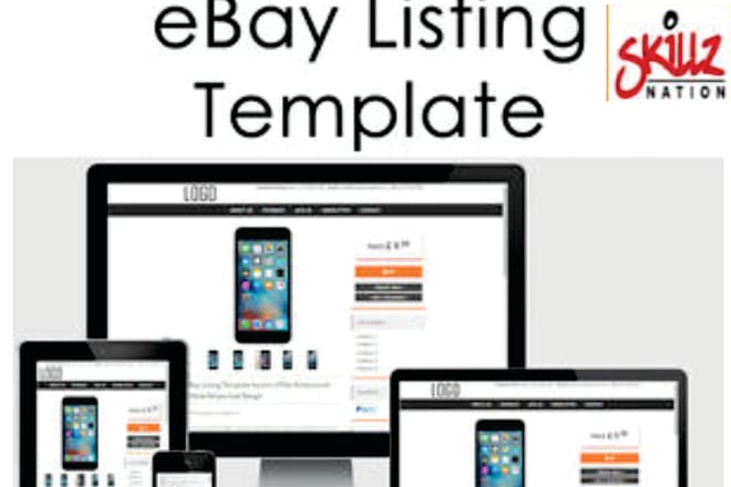 I will ebay store design, ebay shop design and listing template