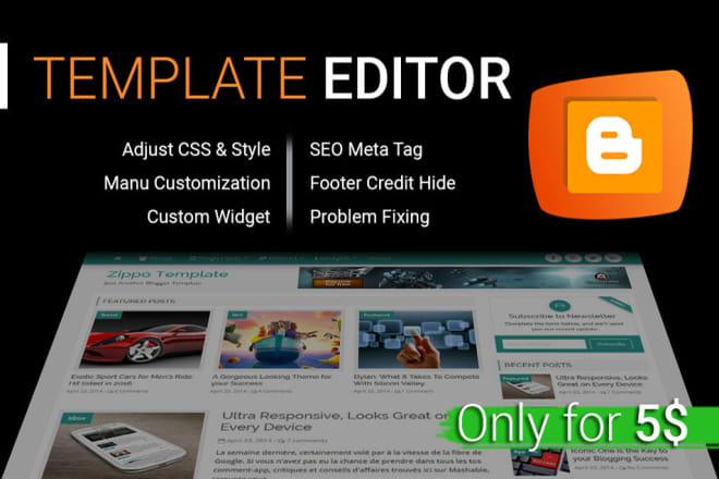 I will edit your blogger template