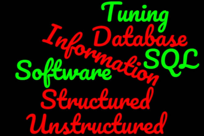 I will expert in any sql or big data related work