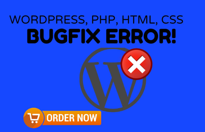 I will expert to fix wordpress issues and woocommerce errors