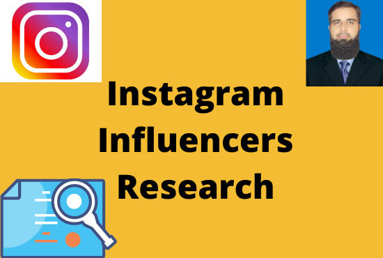 I will find best instagram influencers in your niche