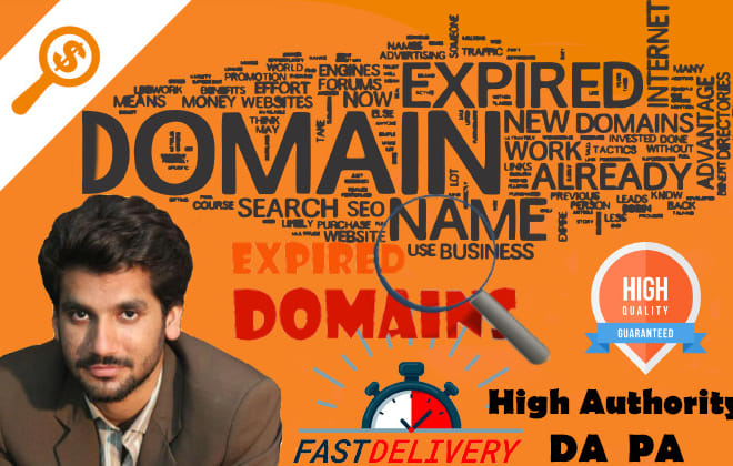I will find expired domain of any niche with good stats in 6hrs