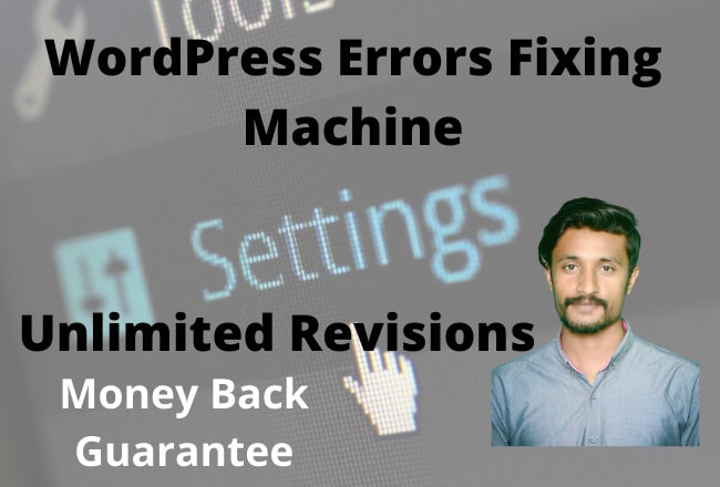 I will fix wordpress errors, wordpress issues, wordpress bug fix in one hour