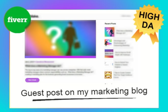 I will guest post on my marketing software blog