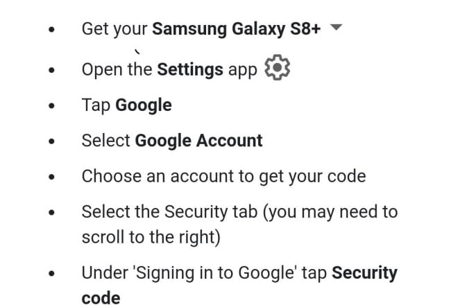 I will help you to regain your google account if you have security code issue