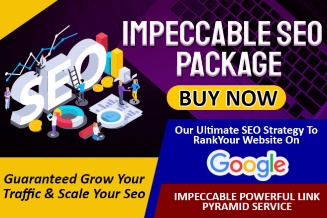 I will impeccable seo package link pyramids campaign