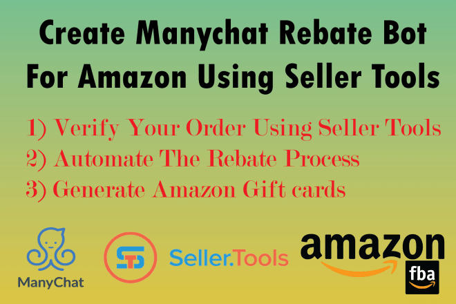 I will launch your amazon product with manychat using seller tools