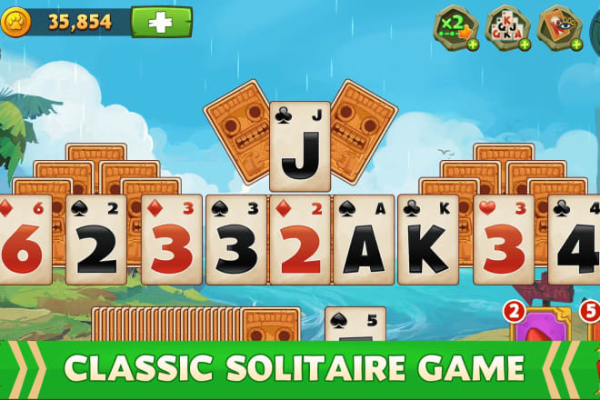 I will make a game same solitaire island adventure