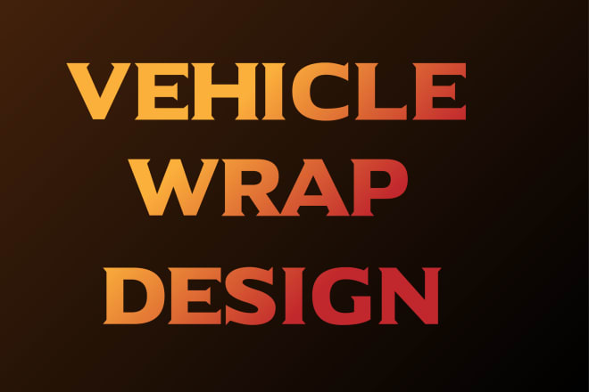 I will make car wrap design,truck wrap design,food truck wrap and vehicle truck wrap
