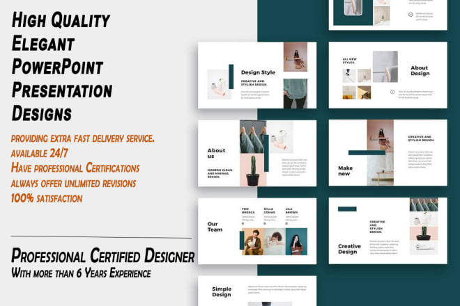 I will make, redesign, brand elegant presentation or PDF to presentation