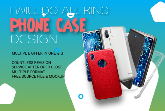 I will make unique custom phone case design