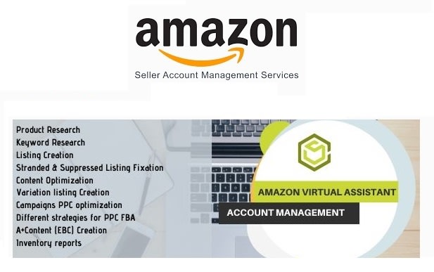 I will manage your amazon account and be your VA