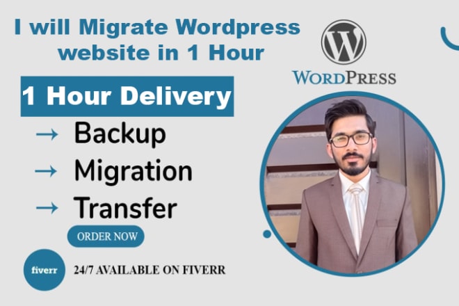 I will migrate your wordpress website in 1 hour