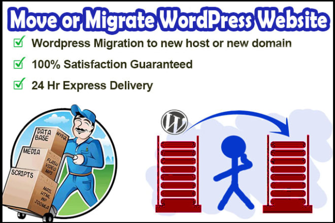 I will migrate your wordpress website within 24 hours