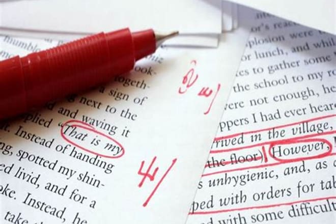 I will offer affordable editing and proofreading