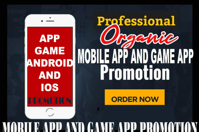 I will organic promotion for your android and IOS app to reach active audience and rank