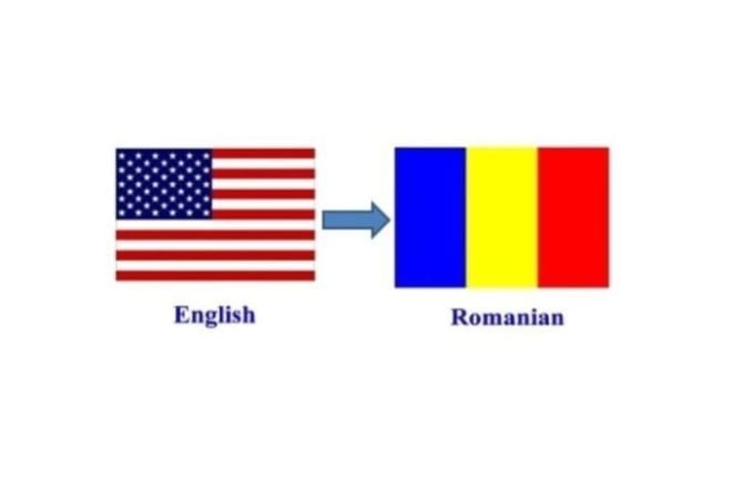 I will perfectly translate romanian english cvs and work etc