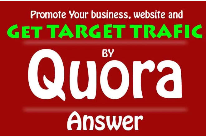 I will post question and answers to create high quality website traffic from forum post