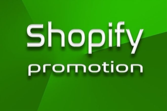 I will promote your shopify store, etsy, affiliate referral link and facebook marketing