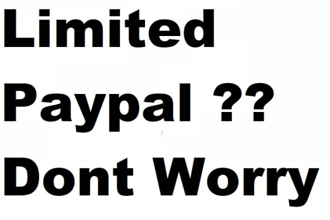 I will provide paypal limited assistance if needed