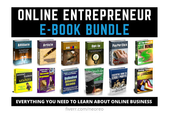 I will provide you the online entrepreneur ebook bundle