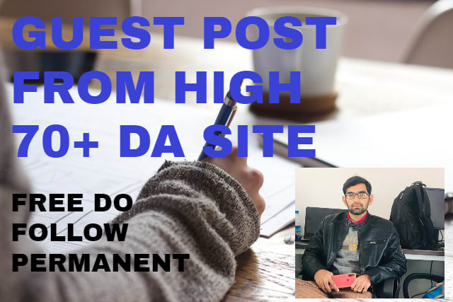 I will publish dofollow guest post on USA 70 plus da and DR sites